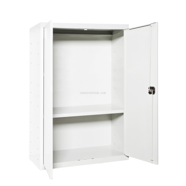 Cacifo Metálico SIMONLOCKER Profissional Desmontado MULTI. 90X80X40 2/1 Branco/Branco - 900 x 800 x 400 mm