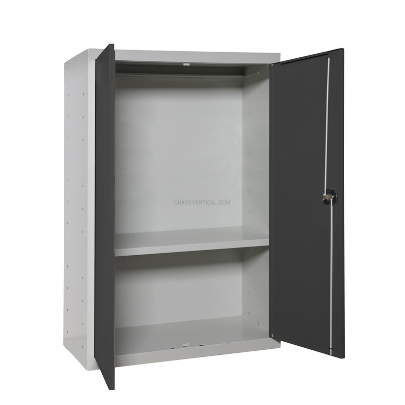 Cacifo Metálico SIMONLOCKER Profissional Desmontado MULTI. 90X80X40 2/1 Cinzento/AN - 900 x 800 x 400 mm
