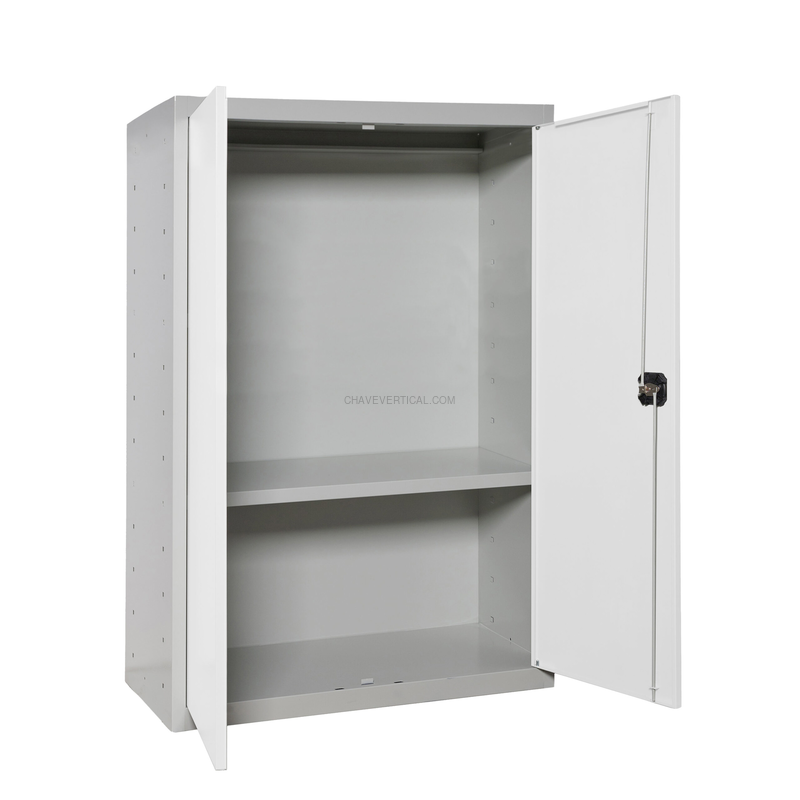 Cacifo Metálico SIMONLOCKER Profissional Desmontado MULTI. 90X80X40 2/1 Cinzento/Branco - 900 x 800 x 400 mm