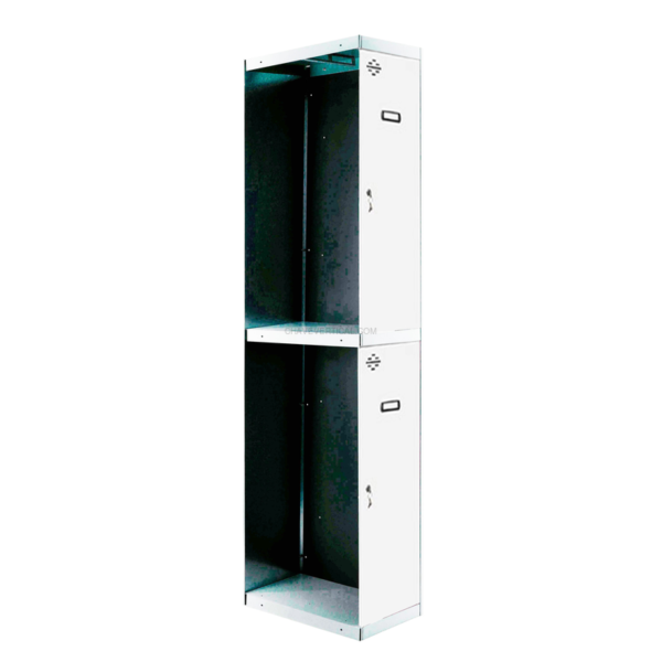 Cacifo Metálico SIMONLOCKER Profissional Desmontado TANDEM 1/2 300 ADDI Branco/Branco - 1800 x 300 x 500 mm