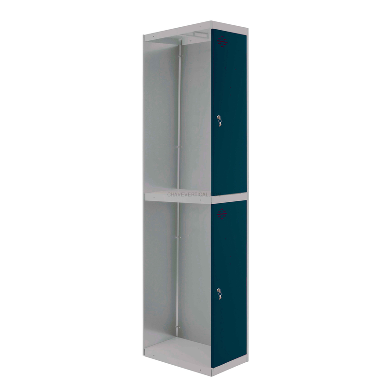 Cacifo Metálico SIMONLOCKER Profissional Desmontado TANDEM 1/2 300 ADDI Cinzento/AN - 1800 x 300 x 500 mm