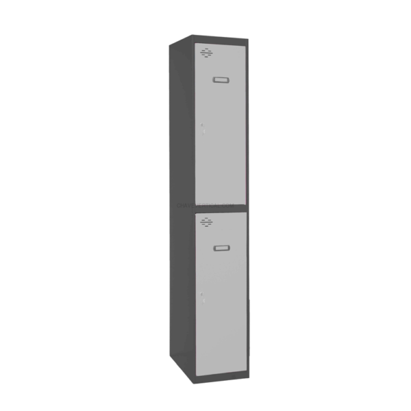 Cacifo Metálico SIMONLOCKER Profissional Desmontado TANDEM 1/2 300 INI AN/Cinzento - 1800 x 300 x 500 mm