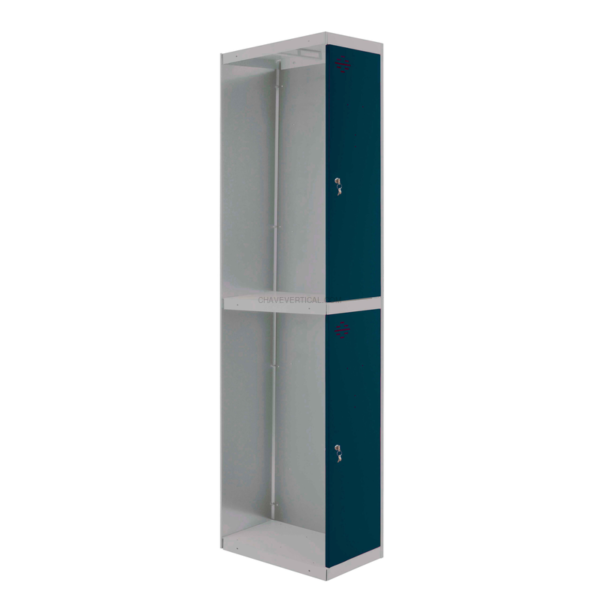 Cacifo Metálico SIMONLOCKER Profissional Desmontado TANDEM 1/2 400 ADDI Cinzento/AN - 1800 x 400 x 500 mm