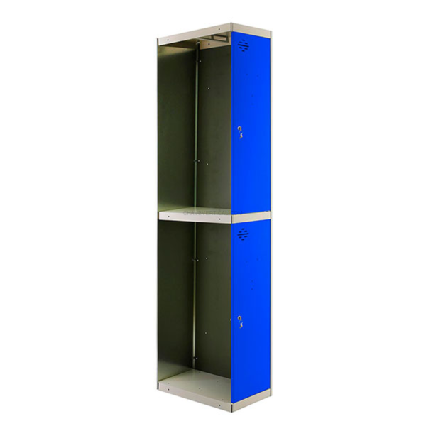 Cacifo Metálico SIMONLOCKER Profissional Desmontado TANDEM 1/2 400 ADDI Cinzento/Azul - 1800 x 400 x 500 mm