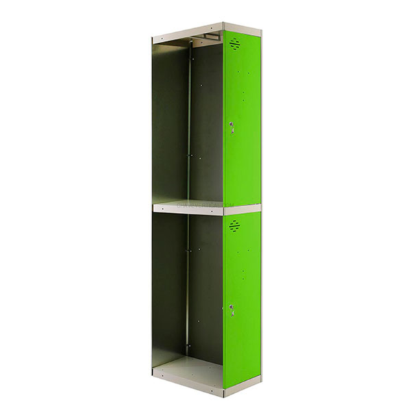 Cacifo Metálico SIMONLOCKER Profissional Desmontado TANDEM 1/2 400 ADDI Cinzento/VE - 1800 x 400 x 500 mm