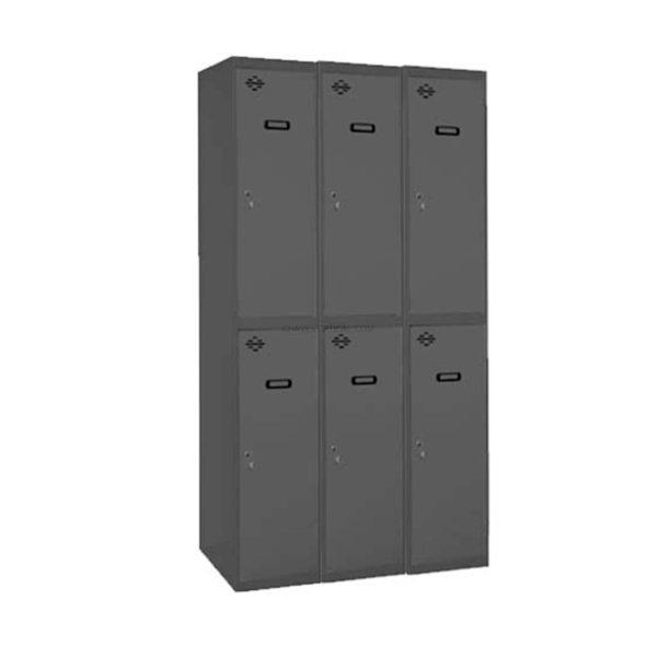 Cacifo Metálico SIMONLOCKER Profissional Desmontado TANDEM 3/6 300 (900) AN/AN - 1800 x 900 x 500 mm