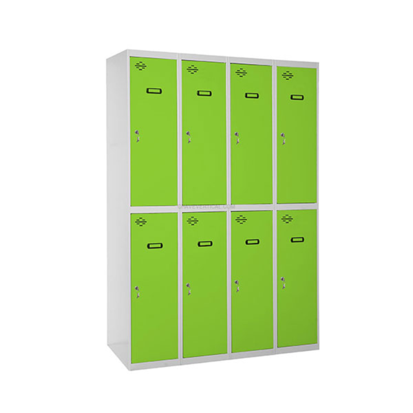 Cacifo Metálico SIMONLOCKER Profissional Desmontado TANDEM 4/8 300 (1200) Cinzento/VE - 1800 x 1200 x 500 mm
