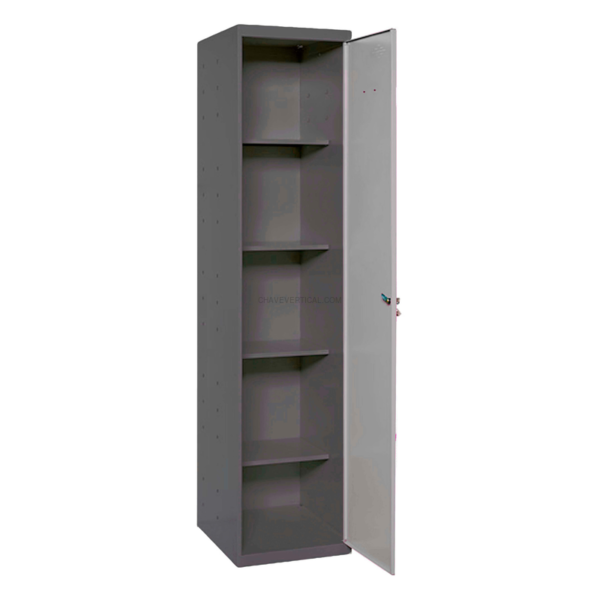 Cacifo Metálico SIMONLOCKER Profissional Montado CLEANING 180X40X40 1/4 AN/Cinzento - 1800 x 400 x 400 mm