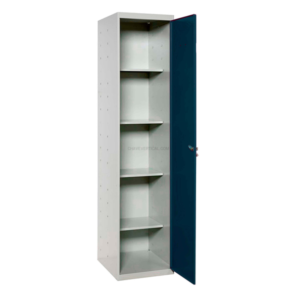 Cacifo Metálico SIMONLOCKER Profissional Montado CLEANING 180X40X40 1/4 Cinzento/AN - 1800 x 400 x 400 mm