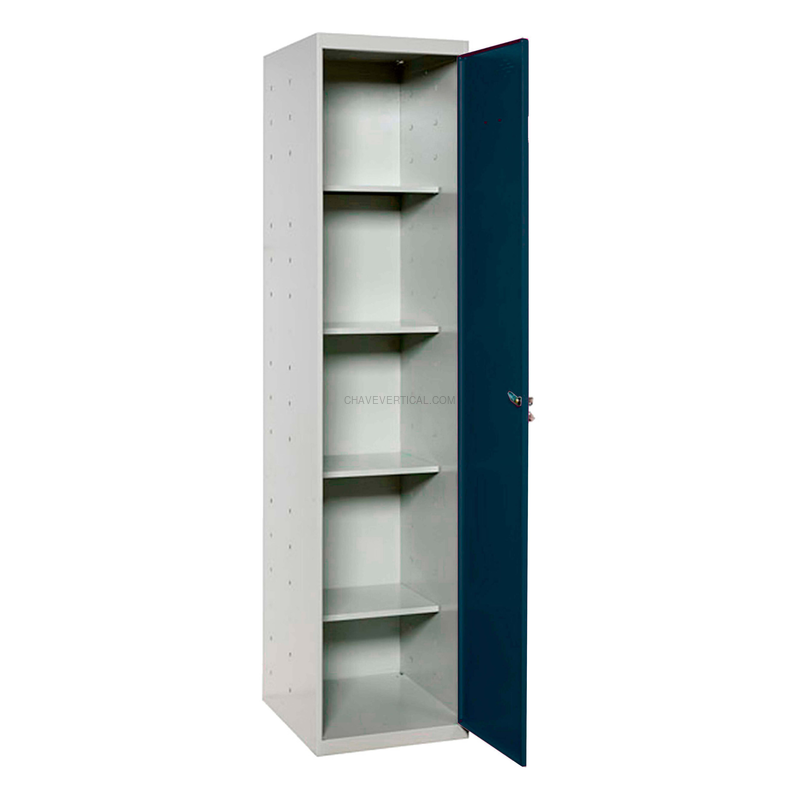 Cacifo Metálico SIMONLOCKER Profissional Montado CLEANING 180X40X40 1/4 Cinzento/AN - 1800 x 400 x 400 mm