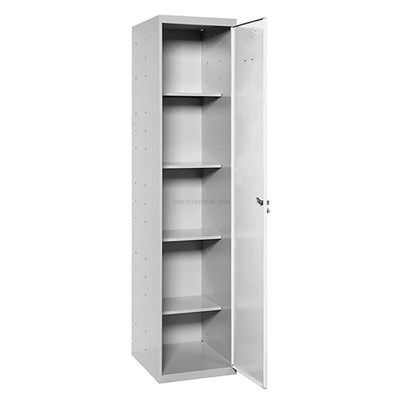 Cacifo Metálico SIMONLOCKER Profissional Montado CLEANING 180X40X40 1/4 Cinzento/BCO - 1800 x 400 x 400 mm