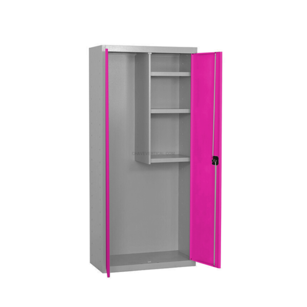Cacifo Metálico SIMONLOCKER Profissional Montado CLEANING 180X80X40 2/3 Cinzento/RS - 1800 x 800 x 400 mm