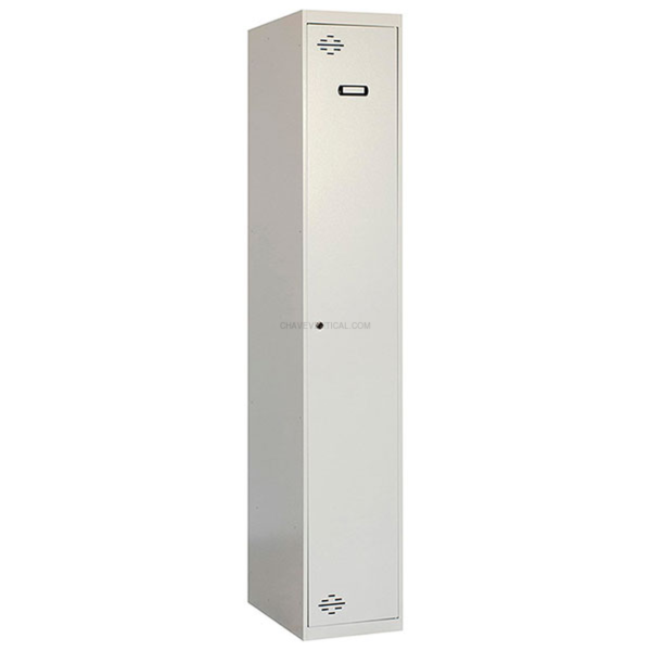Cacifo Metálico SIMONLOCKER Profissional Montado Individual 1/1 400 Cinzento - 1800 x 400 x 500 mm