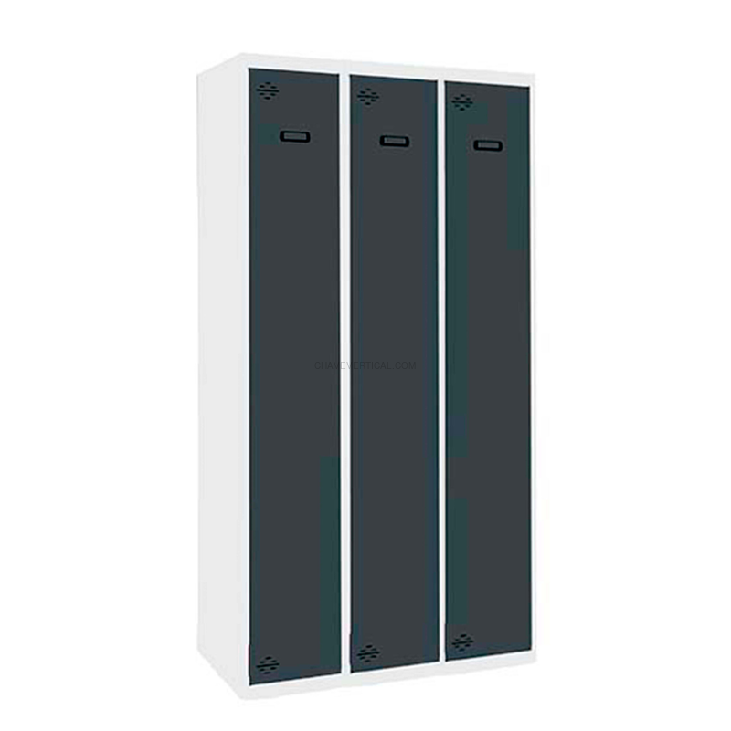 Cacifo Metálico SIMONLOCKER Profissional Montado Individual 3/3 300 (900) Branco/AN - 1800 x 900 x 500 mm