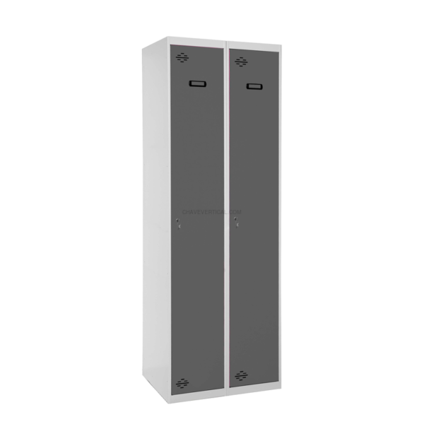 Cacifo Metálico SIMONLOCKER Profissional Montado Individual-DIV 2/2 400 (800) G/AN - 1800 x 800 x 500 mm