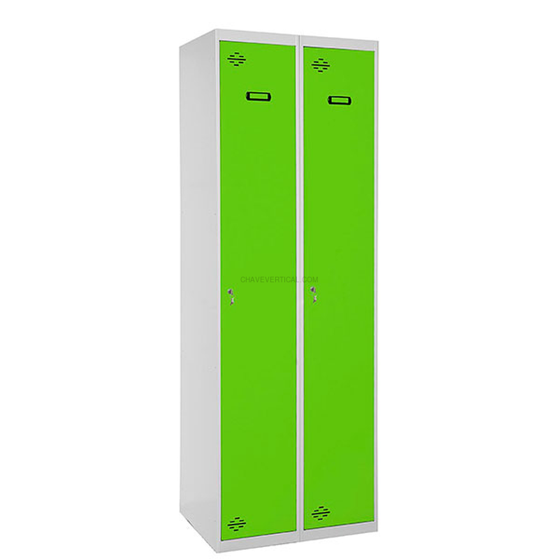 Cacifo Metálico SIMONLOCKER Profissional Montado Individual-DIV 2/2 400 (800) G/VE - 1800 x 800 x 500 mm