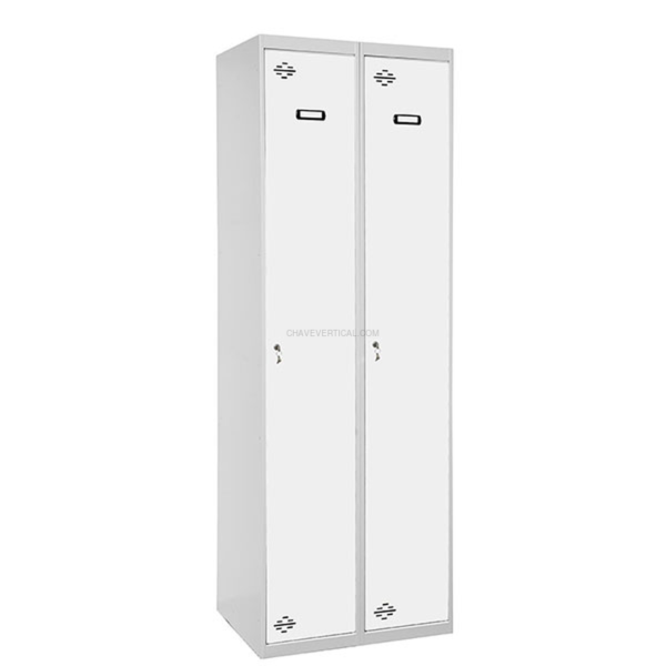Cacifo Metálico SIMONLOCKER Profissional Montado Individual-DIV 2/2 500 (1000) G/B - 1800 x 1000 x 500 mm