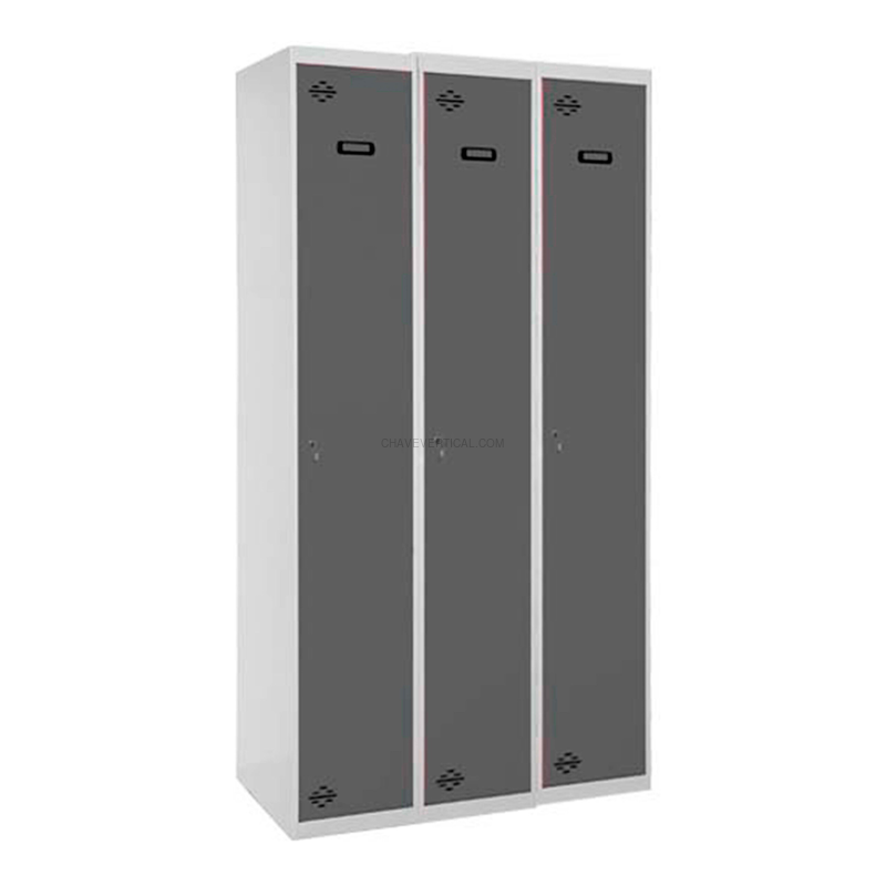 Cacifo Metálico SIMONLOCKER Profissional Montado Individual-DIV 3/3 400 (1200)G/AN - 1800 x 1200 x 500 mm