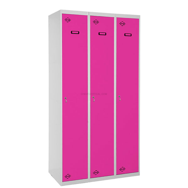 Cacifo Metálico SIMONLOCKER Profissional Montado Individual-DIV 3/3 400 (1200)G/RS - 1800 x 1200 x 500 mm