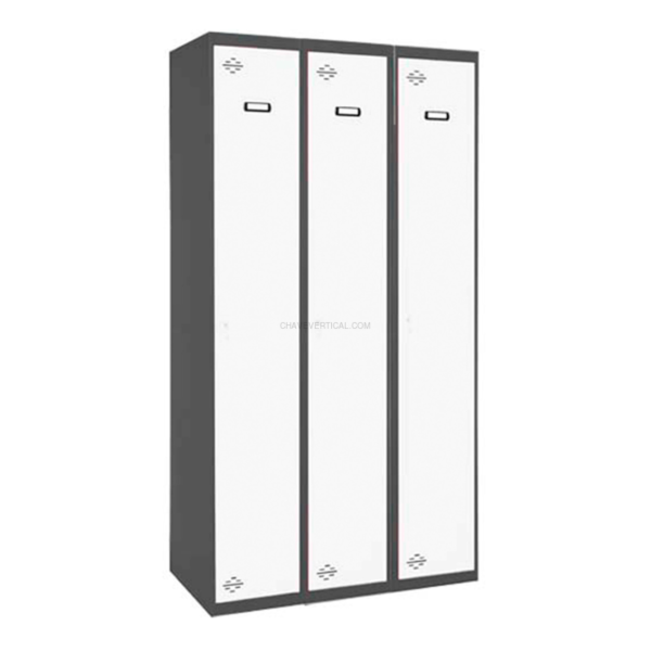 Cacifo Metálico SIMONLOCKER Profissional Montado Individual-DIV 3/3 400(1200) A/B - 1800 x 1200 x 500 mm
