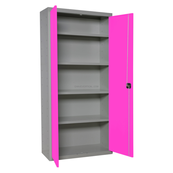 Cacifo Metálico SIMONLOCKER Profissional Montado MULTI. 180X100X40 2/4 Cinzento/RS - 1800 x 1000 x 400 mm