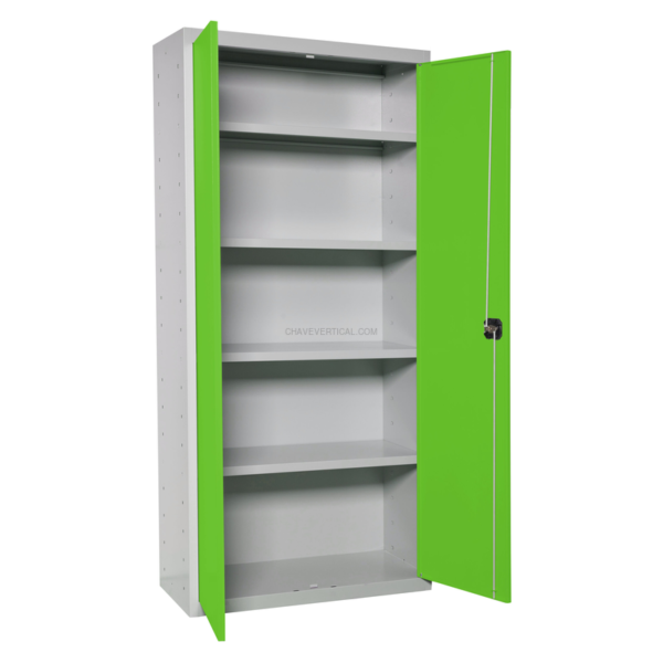 Cacifo Metálico SIMONLOCKER Profissional Montado MULTI. 180X100X40 2/4 Cinzento/VE - 1800 x 1000 x 400 mm