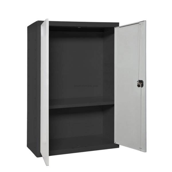 Cacifo Metálico SIMONLOCKER Profissional Montado MULTI. 90X80X40 2/1 AN/Cinzento - 900 x 800 x 400 mm