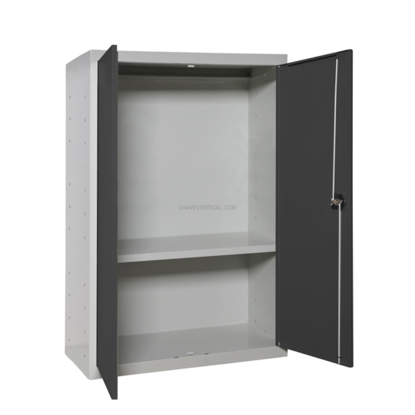 Cacifo Metálico SIMONLOCKER Profissional Montado MULTI. 90X80X40 2/1 Cinzento/AN - 900 x 800 x 400 mm