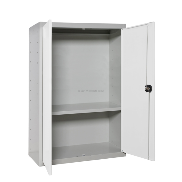 Cacifo Metálico SIMONLOCKER Profissional Montado MULTI. 90X80X40 2/1 Cinzento/BLA - 900 x 800 x 400 mm