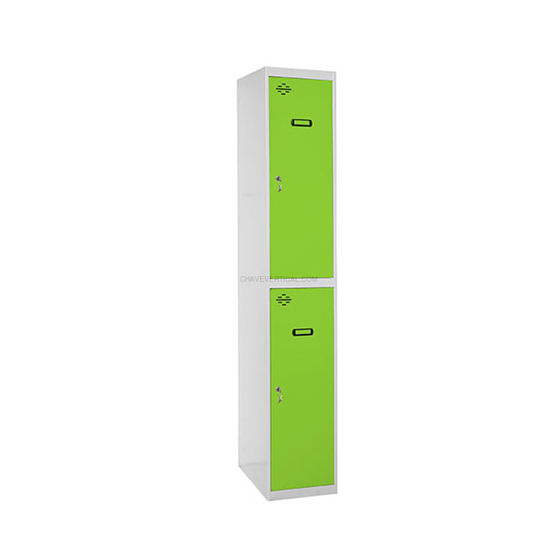 Cacifo Metálico SIMONLOCKER Profissional Montado TANDEM 1/2 400 Cinzento/VE - 1800 x 400 x 500 mm