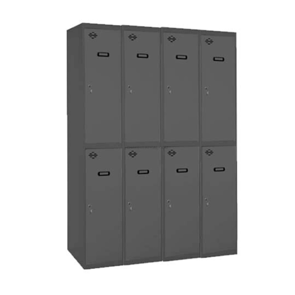 Cacifo Metálico SIMONLOCKER Profissional Montado TANDEM 4/8 300 (1200) AN/AN - 1800 x 1200 x 500 mm