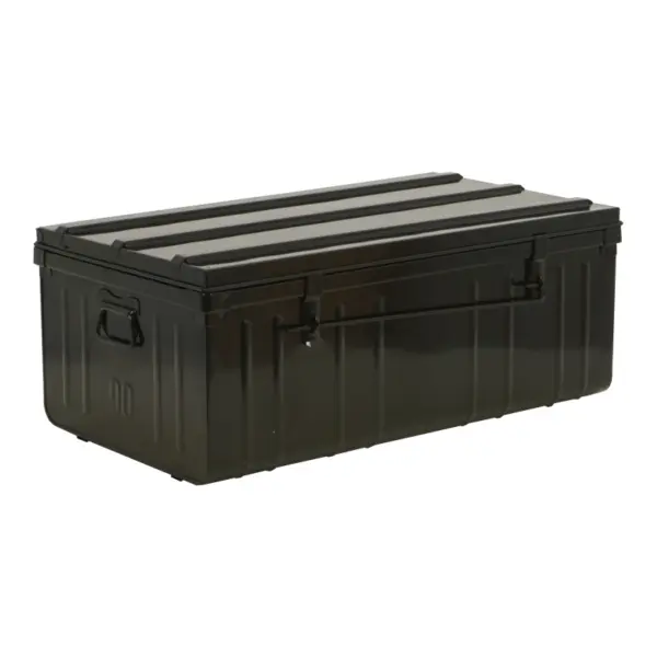 Caixa Organizadora Baú Metálico XL 370X900X500 Antracite