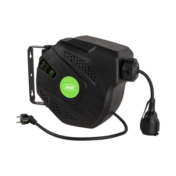 Carretel de Cabo Eléctrico - 12M - Verde JBM