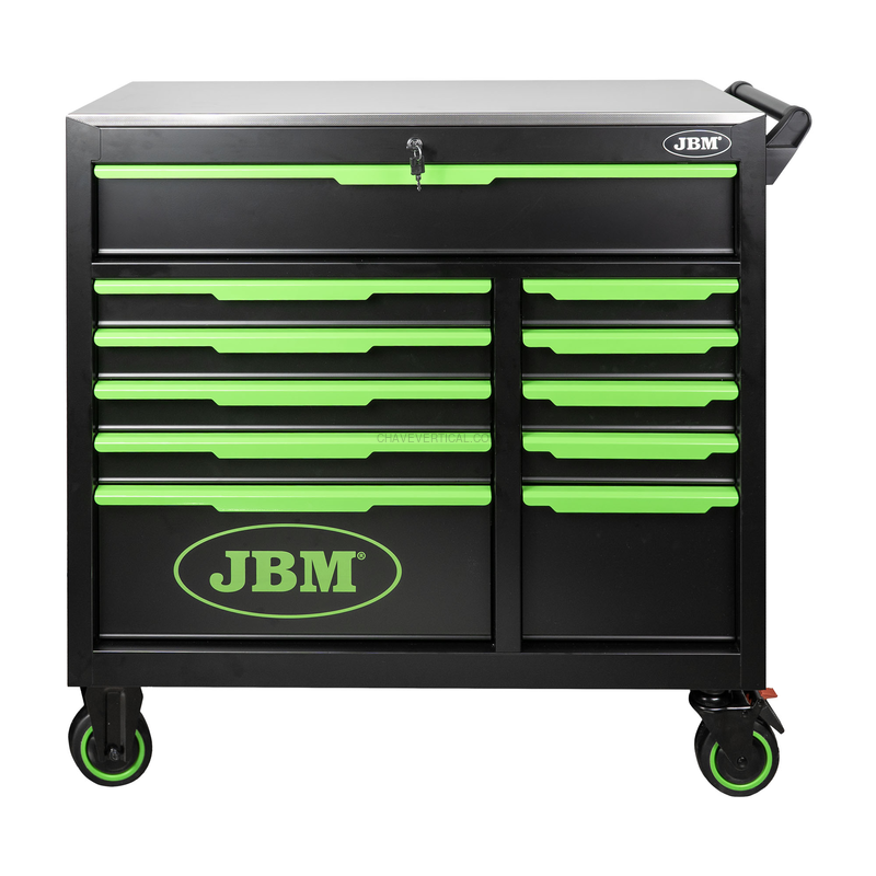 Carrinho de Ferramentas com 11 Gavetas - Montado JBM