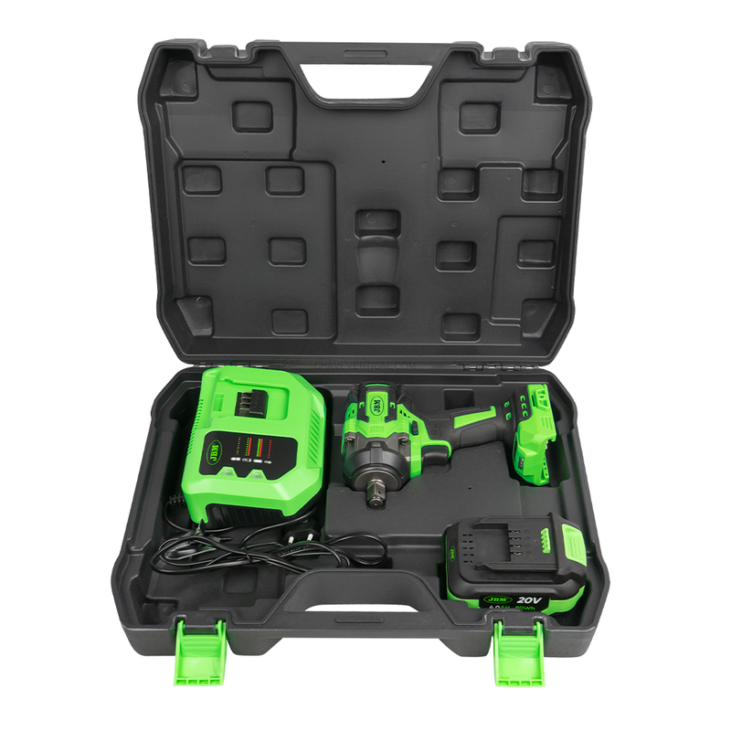 Carrinho de Ferramentas com 7 Gavetas + 60046C Chave de Impacto Sem Fio 1/2" 800Nm com Estojo JBM