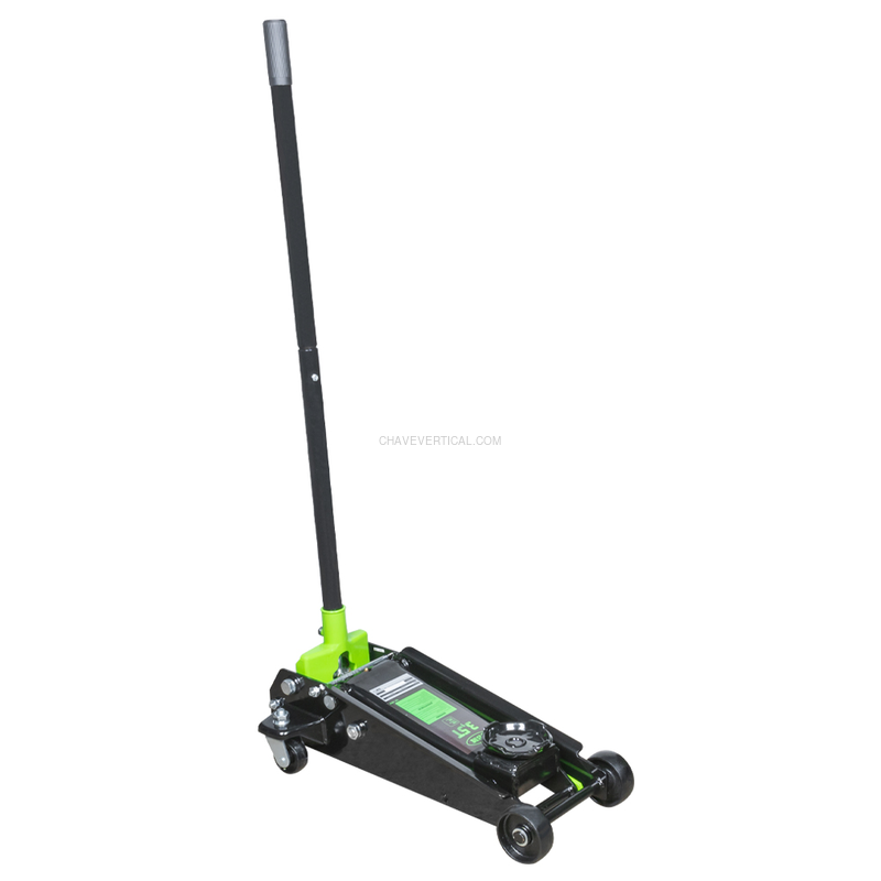 Carrinho de Ferramentas com 7 Gavetas - Verde + 50818 Macaco Hidráulico com Rodas 3,5T+ 53779 JBM