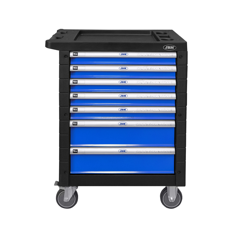 Carrinho de Ferramentas com 7 Gavetasazul - Especial Caminhão JBM