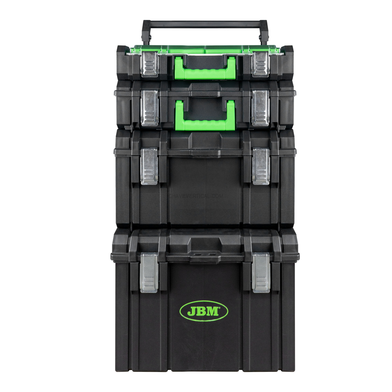 Carrinho Modular com 4 Caixas Empilháveis JBM