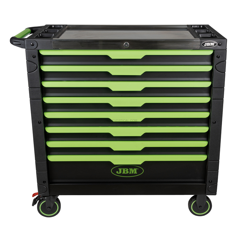 Carro de Ferramentas XL de 8 Gavetas - Equipado JBM