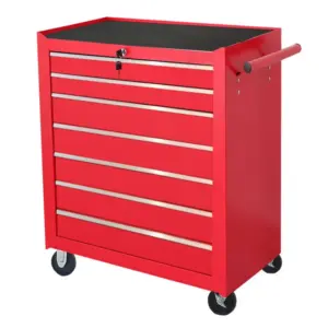 Carro de Ferramentas HEAVYWARE TOOLS 7 Gavetas 67x33x66 cm