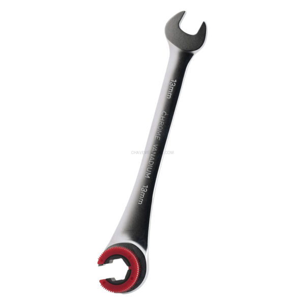 Chave de Catraca com Cabeça Aberta 13 MM JBM