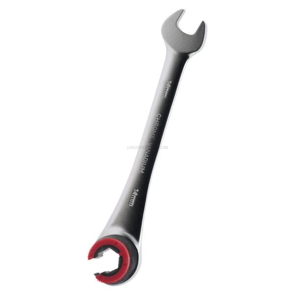 Chave de Catraca com Cabeça Aberta 14 MM JBM