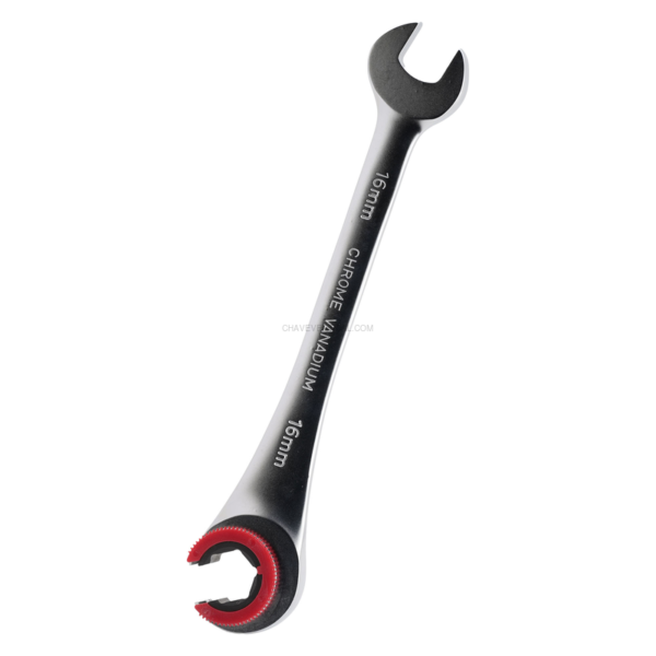 Chave de Catraca com Cabeça Aberta 16 MM JBM