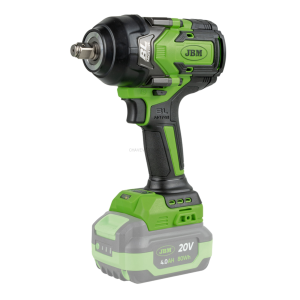 Chave de Impacto Brushless a Bateria 1/2" 1000Nm JBM
