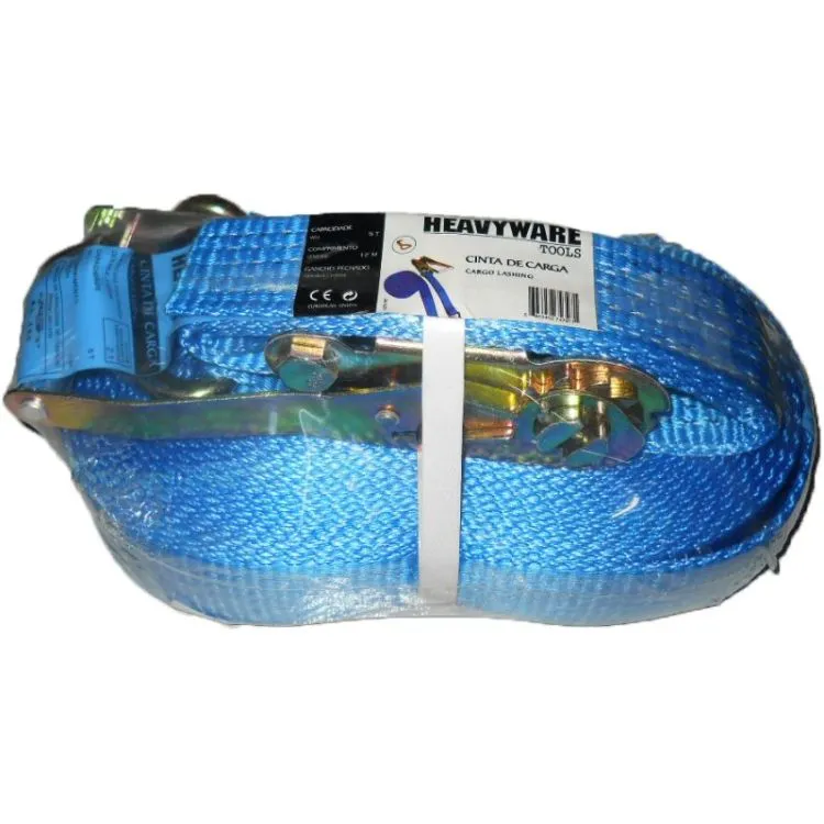 Cinta de Carga HEAVYWARE TOOLS 5 T 12 m 50 mm com Gancho U