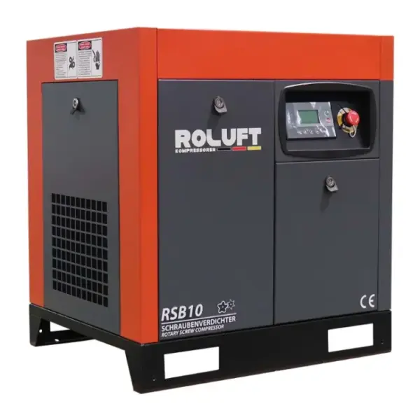 Compressor de Parafuso ROLUFT RSB10 10 HP 10 bar 400V