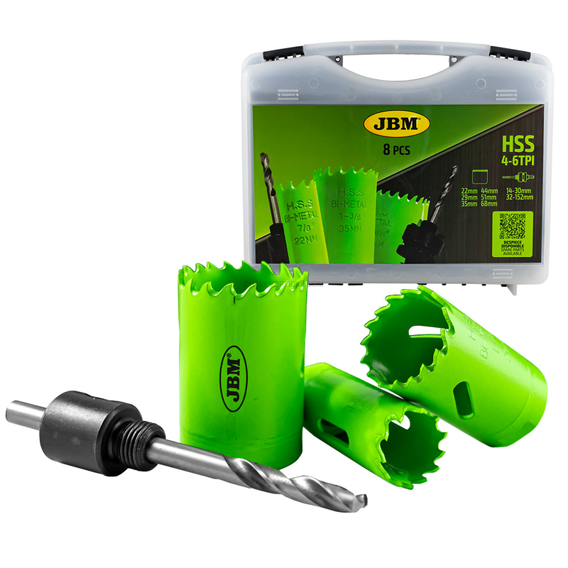 Conjunto Brocas Craneadas com Adaptadores JBM