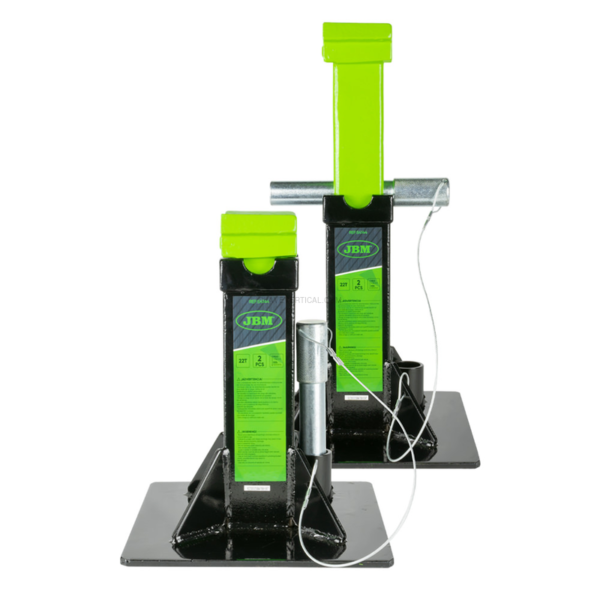 Conjunto de 2 Suportes de Macaco 22 Ton (338-500Mm) JBM