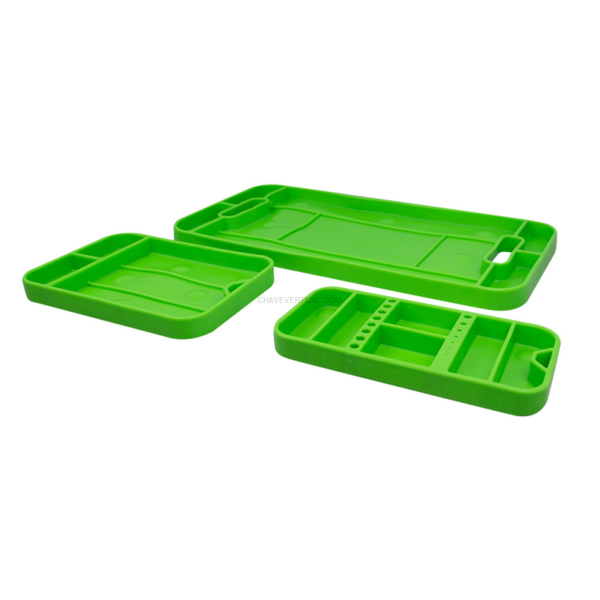 Conjunto de 3 Bandejas de Ferramentas Elásticas Anti Derrapante JBM