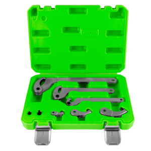 Conjunto de 3 Chaves de Gancho e 3 Adaptadores JBM 35-120 mm